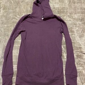 Maroon hoodie shirt
